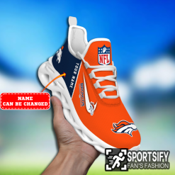 MSS0163 - Custom Denver Broncos Max Soul Shoes