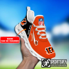 MSS0151 - Custom Cincinnati Bengals Max Soul Shoes