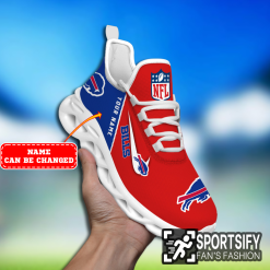 MSS0144 - Custom Buffalo Bills Max Soul Shoes