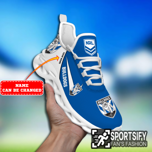 MSS0139 - Custom Canterbury-Bankstown Bulldogs Max Soul Shoes