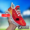 MSS0135 - Custom Calgary Flames Max Soul Shoes