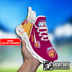 MSS0128 - Custom Brisbane Lions Max Soul Shoes