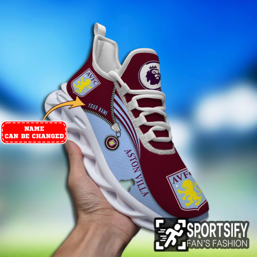 MSS0112 - Custom Aston Villa Max Soul Shoes