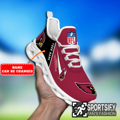 MSS0108 - Custom Arizona Cardinals Max Soul Shoes