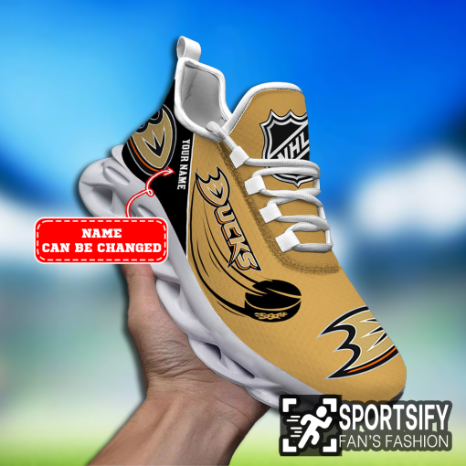 MSS0105 - Custom Anaheim Ducks Max Soul Shoes