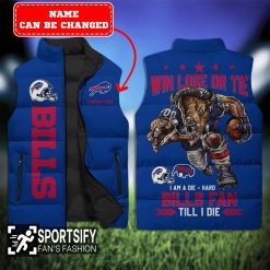 SLJ0104 - Custom Buffalo Bills Sleeveless Jacket