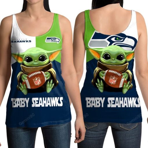 GAP0329 - Seattle Seahawks Apparel - Baby Yoda