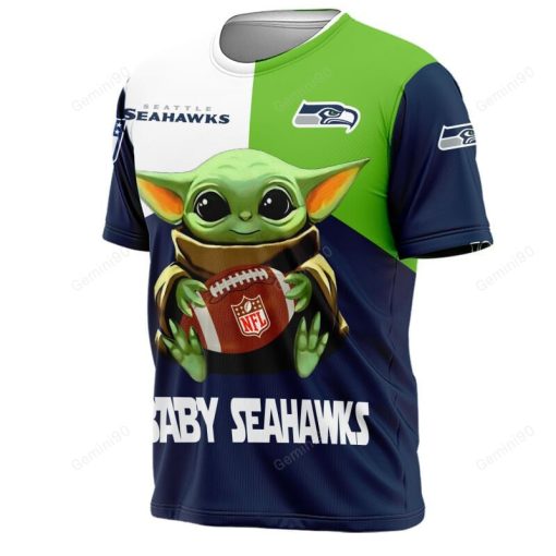 GAP0329 - Seattle Seahawks Apparel - Baby Yoda