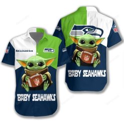 GAP0329 - Seattle Seahawks Apparel - Baby Yoda