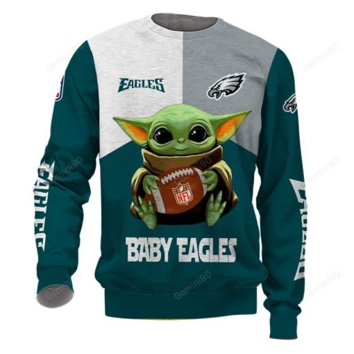 GAP0326 - Philadelphia Eagles Apparel - Baby Yoda