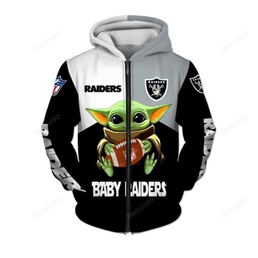 GAP0325 - Oakland Raiders Apparel - Baby Yoda