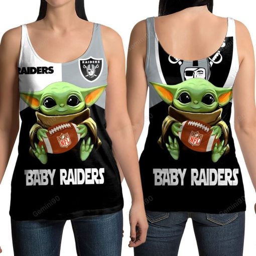 GAP0325 - Oakland Raiders Apparel - Baby Yoda