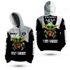 GAP0325 - Oakland Raiders Apparel - Baby Yoda