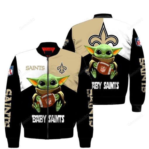 GAP0322 - New Orleans Saints Apparel - Baby Yoda