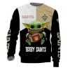 GAP0322 - New Orleans Saints Apparel - Baby Yoda