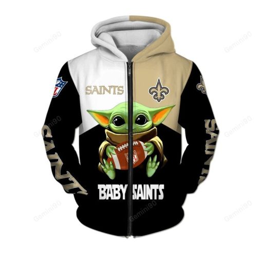 GAP0322 - New Orleans Saints Apparel - Baby Yoda