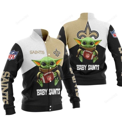 GAP0322 - New Orleans Saints Apparel - Baby Yoda