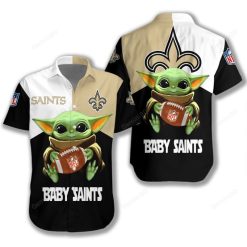 GAP0322 - New Orleans Saints Apparel - Baby Yoda