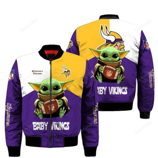 GAP0320 - Minnesota Vikings Apparel - Baby Yoda