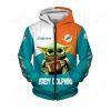 GAP0319 - Miami Dolphins Apparel - Baby Yoda