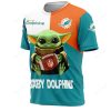 GAP0319 - Miami Dolphins Apparel - Baby Yoda