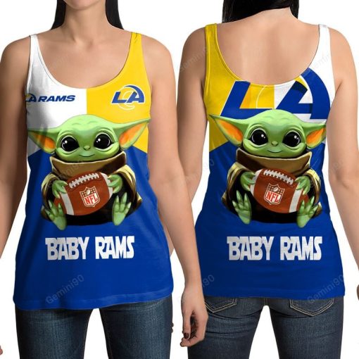 GAP0318 - Los Angeles Rams Apparel - Baby Yoda