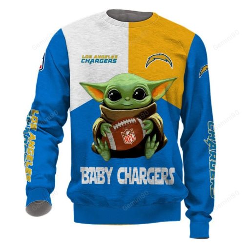 GAP0317 - Los Angeles Chargers Apparel - Baby Yoda