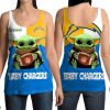 GAP0317 - Los Angeles Chargers Apparel - Baby Yoda