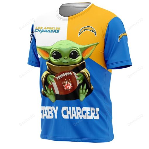 GAP0317 - Los Angeles Chargers Apparel - Baby Yoda