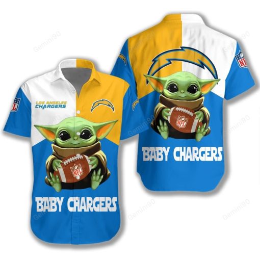 GAP0317 - Los Angeles Chargers Apparel - Baby Yoda