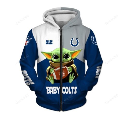 GAP0314 - Indianapolis Colts Apparel - Baby Yoda