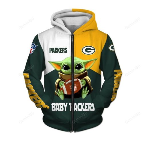 GAP0312 - Green Bay Packers Apparel - Baby Yoda