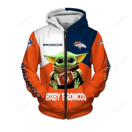 GAP0310 - Denver Broncos Apparel - Baby Yoda