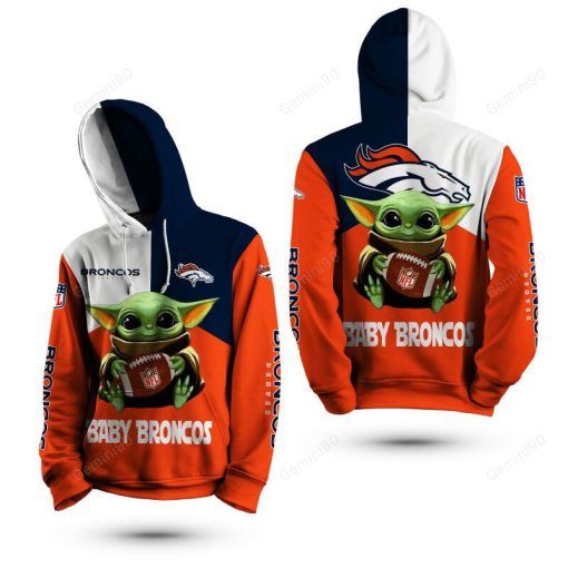 GAP0310 - Denver Broncos Apparel - Baby Yoda