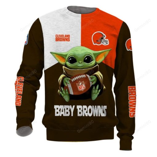 GAP0308 - Cleveland Browns Apparel - Baby Yoda