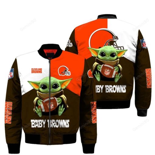 GAP0308 - Cleveland Browns Apparel - Baby Yoda