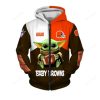 GAP0308 - Cleveland Browns Apparel - Baby Yoda