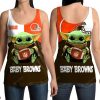 GAP0308 - Cleveland Browns Apparel - Baby Yoda