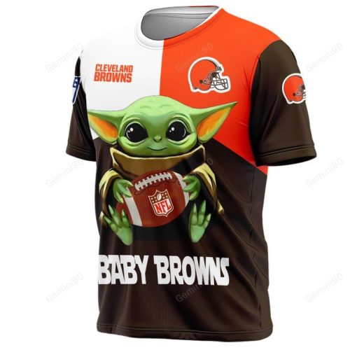 GAP0308 - Cleveland Browns Apparel - Baby Yoda