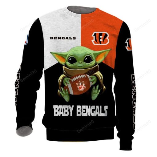 GAP0307 - Cincinnati Bengals Apparel - Baby Yoda