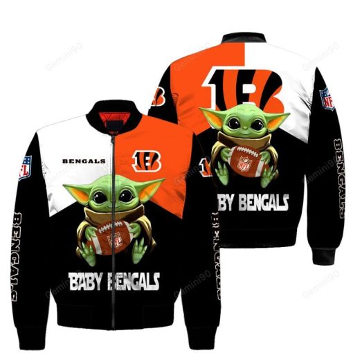 GAP0307 - Cincinnati Bengals Apparel - Baby Yoda