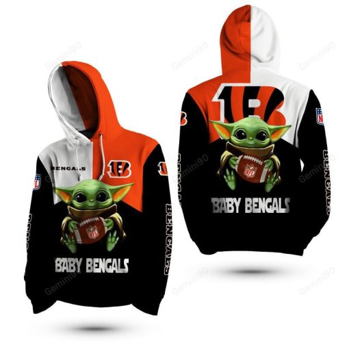 GAP0307 - Cincinnati Bengals Apparel - Baby Yoda