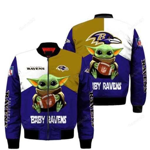 GAP0303 - Baltimore Ravens Apparel - Baby Yoda