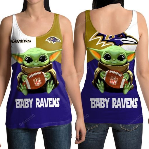 GAP0303 - Baltimore Ravens Apparel - Baby Yoda