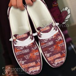 HDS0455 - Custom Virginia Tech Hokies Hey Dude Shoes-Sportsify