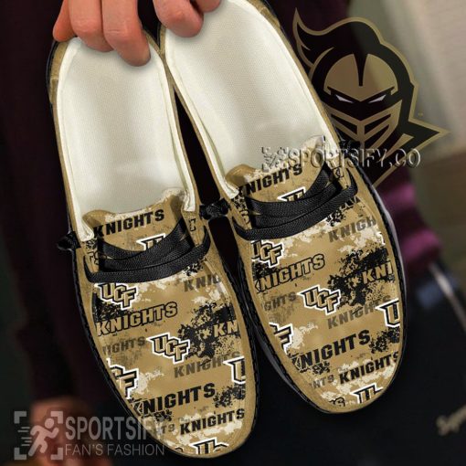 HDS0452 - Custom UCF Knights Hey Dude Shoes-Sportsify