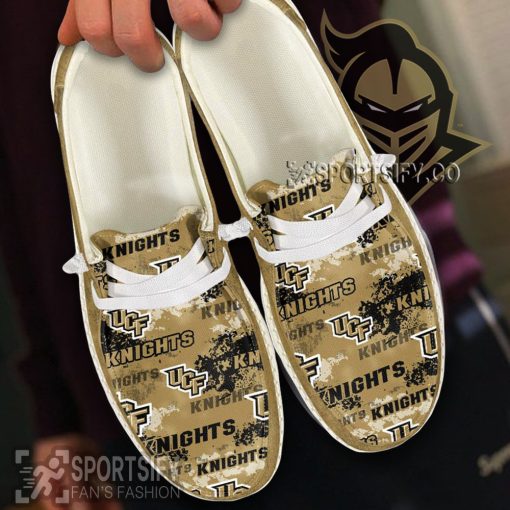 HDS0452 - Custom UCF Knights Hey Dude Shoes-Sportsify