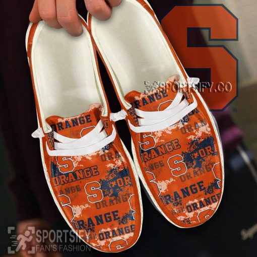 HDS0446 - Custom Syracuse Orange Hey Dude Shoes-Sportsify