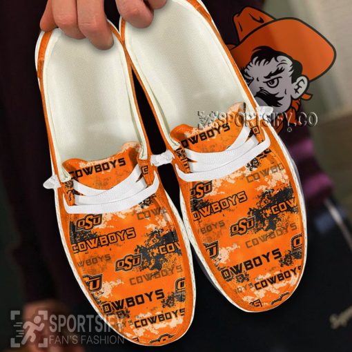 HDS0436 - Custom Oklahoma State Cowboys Hey Dude Shoes-Sportsify