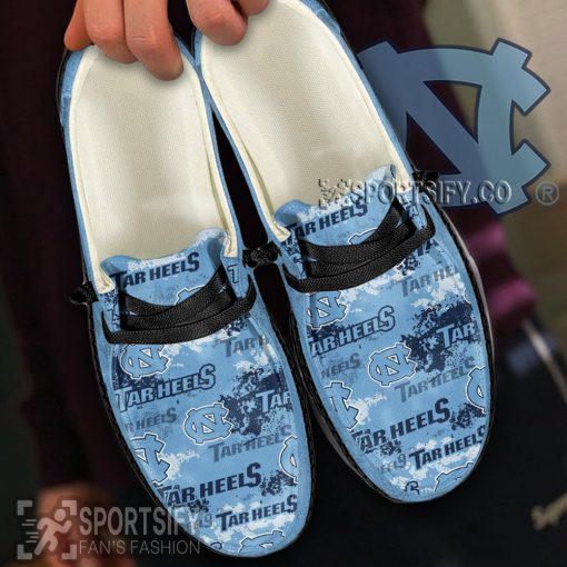 HDS0431 - Custom North Carolina Tar Heels Hey Dude Shoes-Sportsify